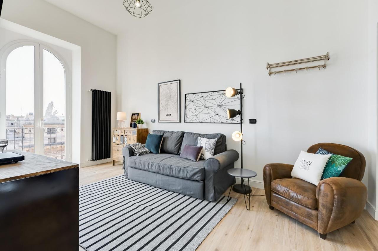 Bmga L Glam Industrial 3-Bed Apartment In Termini Roma Dış mekan fotoğraf